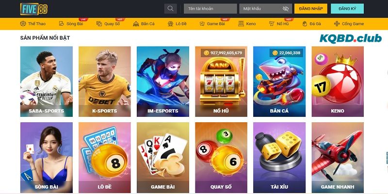 Tại sao nên lựa chọn FIVE88 để tham gia giải trí ?