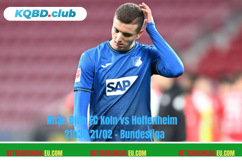 Đội hình dự kiến trước trận FC Koln vs Hoffenheim Đội hình dự kiến trước trận FC Koln vs Hoffenheim