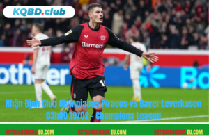 Đội hình dự kiến trước trận Olympiacos Piraeus vs Bayer Leverkusen